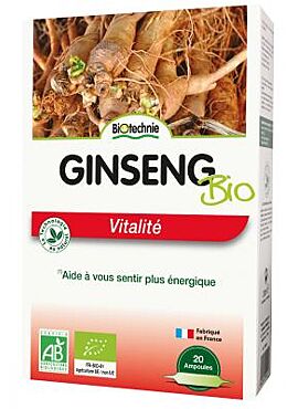 Biotechnie Ginseng 20 ampoules